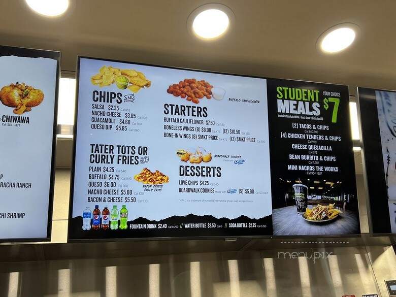 Bubbakoo's Burritos - Centerville, OH menu_pic