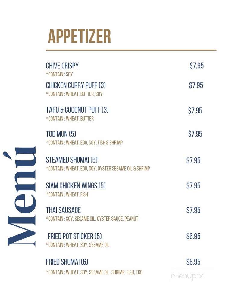 Habrae - Forest Park, IL menu_pic