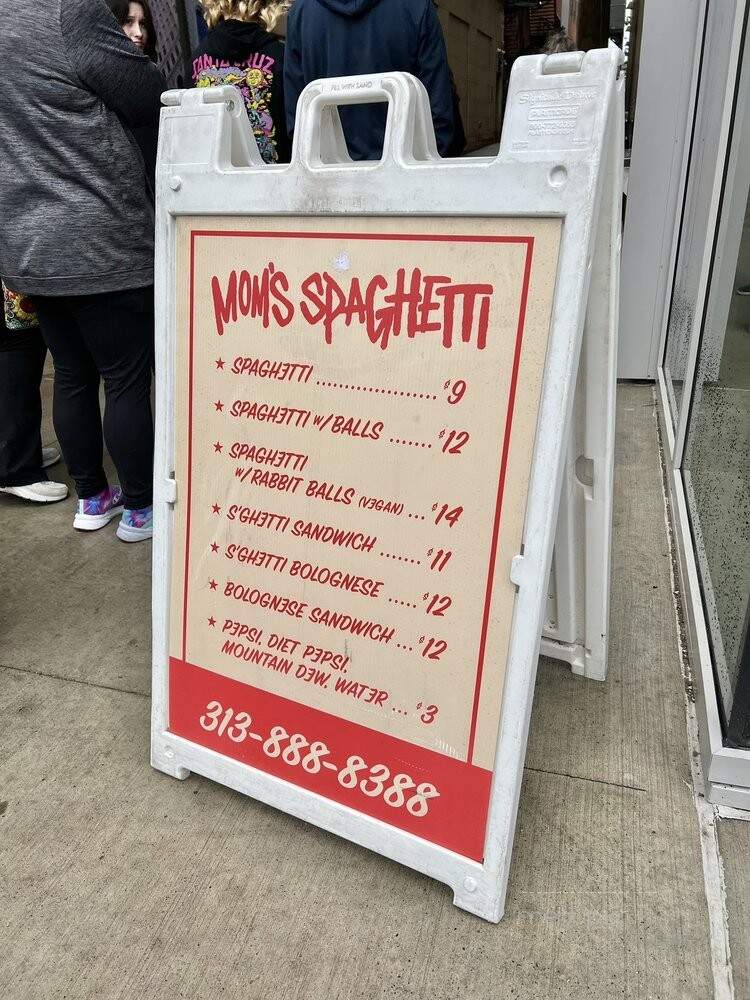 Mom's Spaghetti - Detroit, MI menu_pic