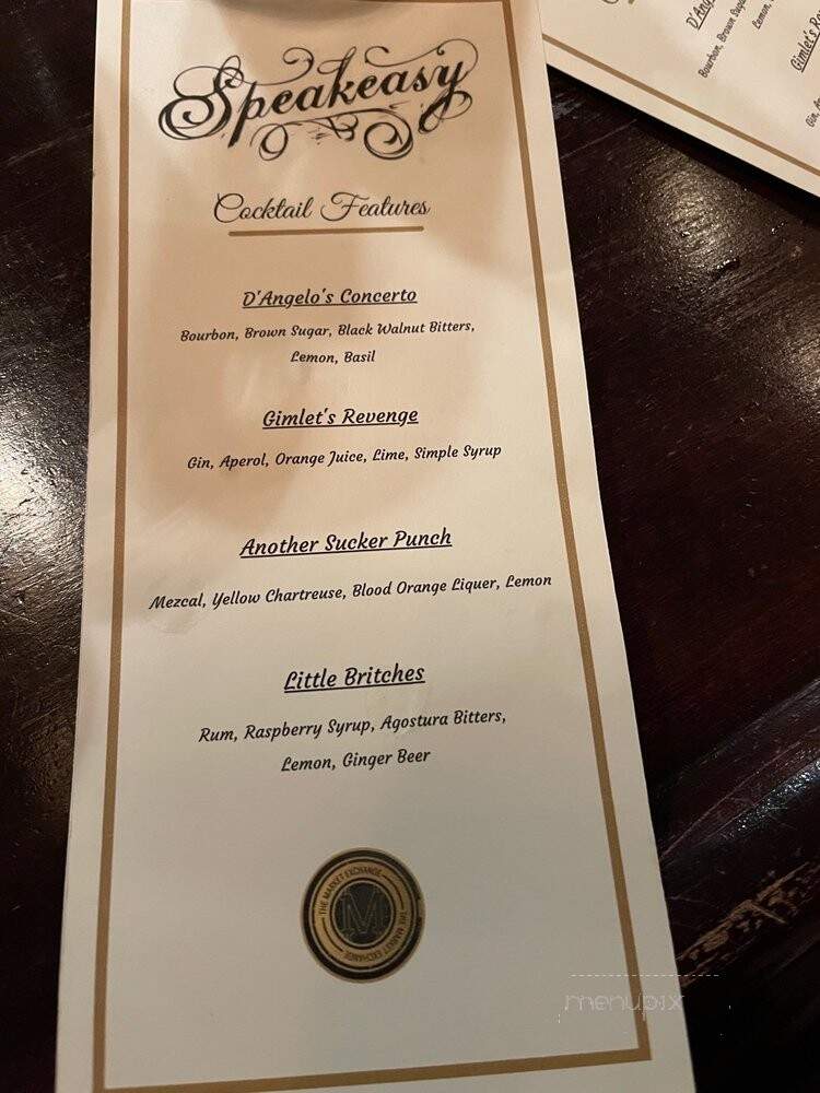 The Market Exchange - Pittsburgh, PA menu_pic