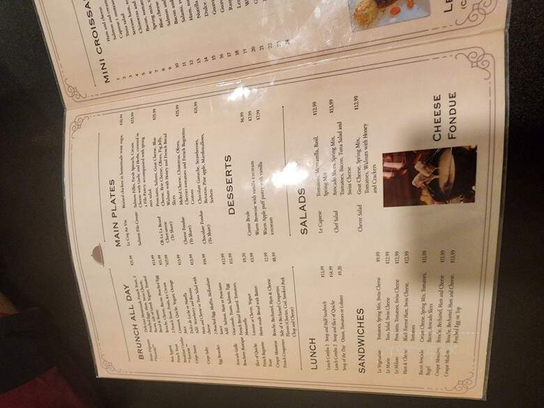 Vanilla Espresso - Miami Lakes, FL menu_pic