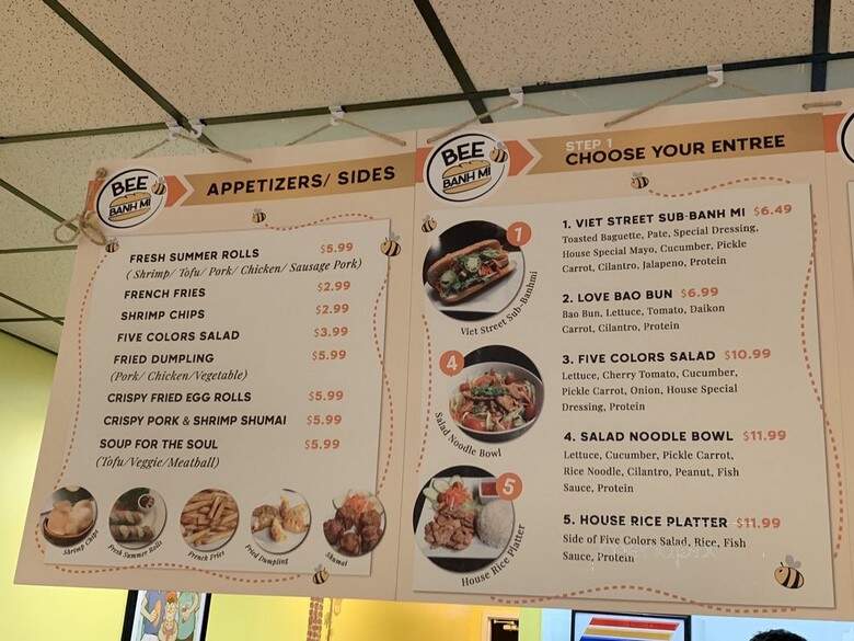 Bee Bahnmi - Cary, NC menu_pic