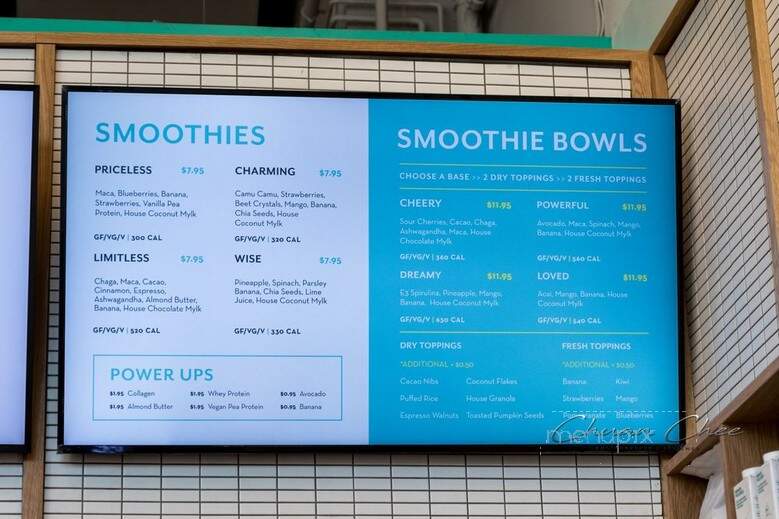 Calii Love - Toronto, ON menu_pic