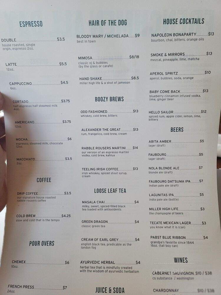 Frenchmen All Day - New Orleans, LA menu_pic