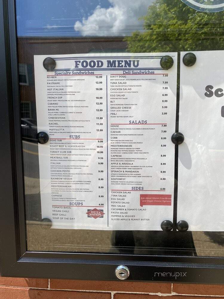 Doug's Deli - Manassas, VA menu_pic