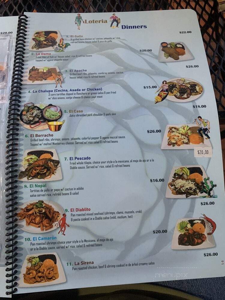 El Agave - Freehold, NJ menu_pic