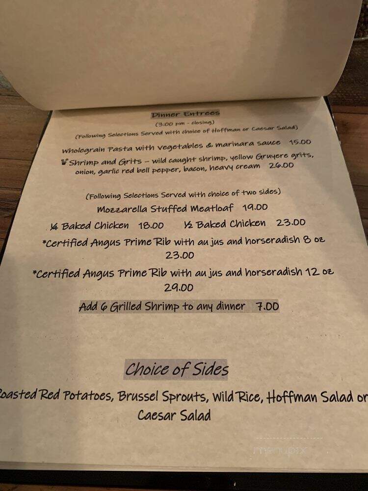 Hoffman's Table - Titusville, FL menu_pic