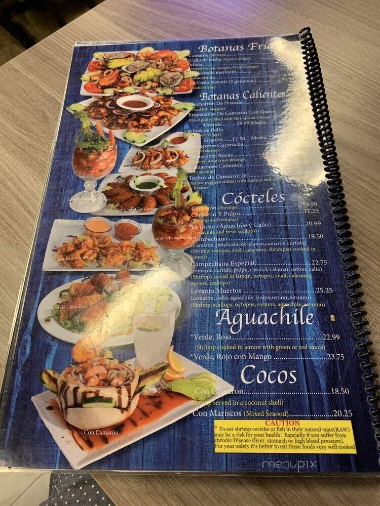 La Costa Mexican Restaurant - Glendale, AZ menu_pic