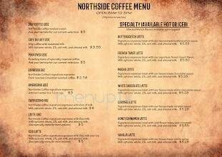 Northside Coffee - Huntsville, AL menu_pic