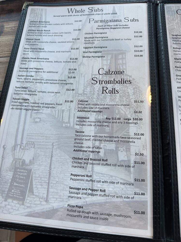 Antonio's Pizza Beau Rivage - Wilmington, NC menu_pic