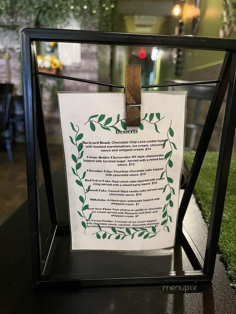 Elli's Backyard - Red Bank, NJ menu_pic