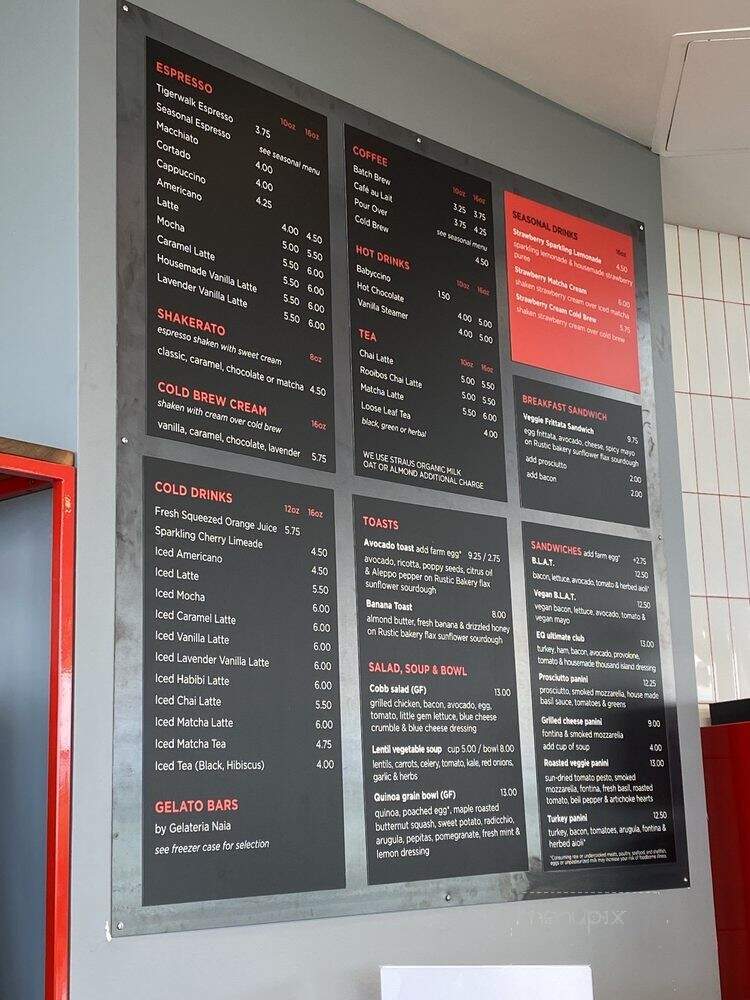 Equator Round House - San Francisco, CA menu_pic