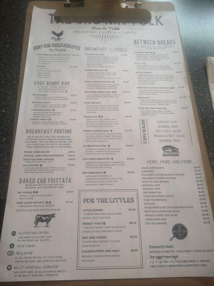 The Bro'Kin Yolk - Edmonton, AB menu_pic