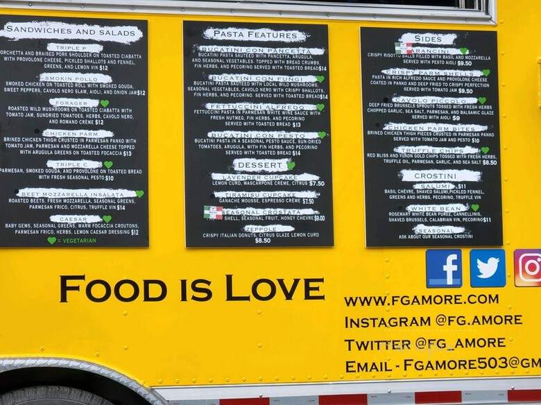 FG Amore - Forest Grove, OR menu_pic