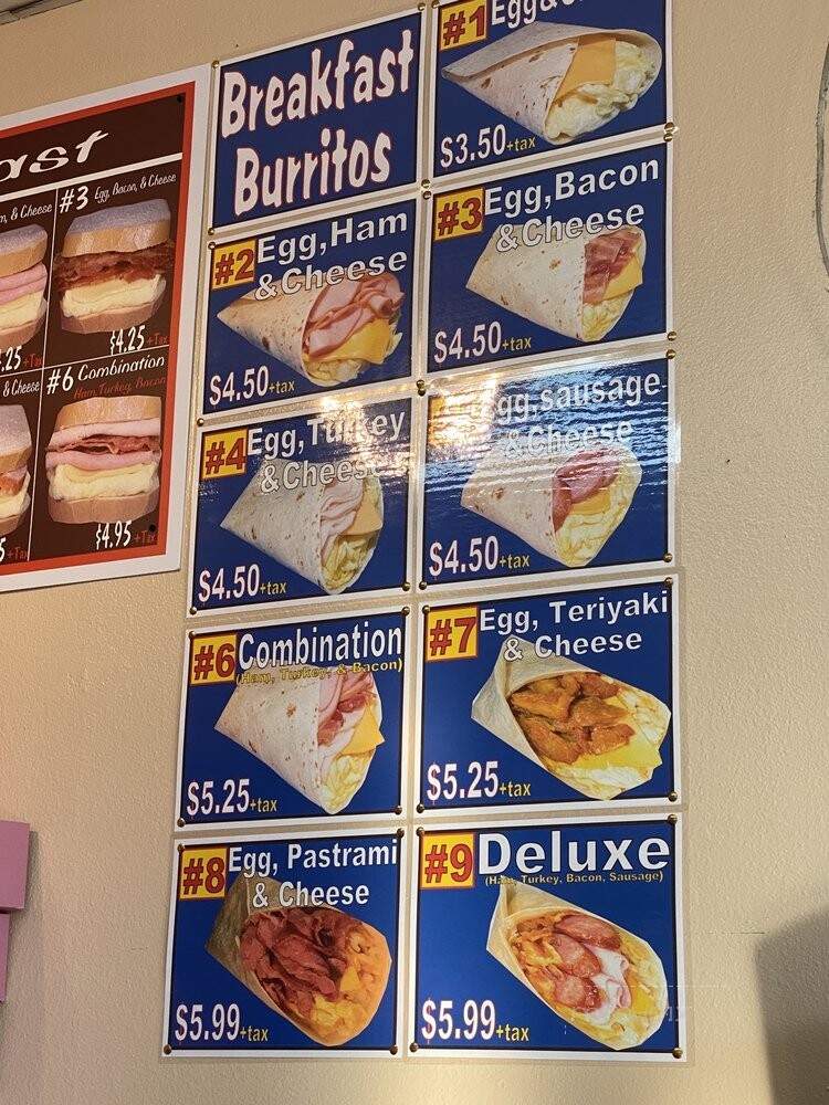 Rosemead Donuts - Rosemead, CA menu_pic