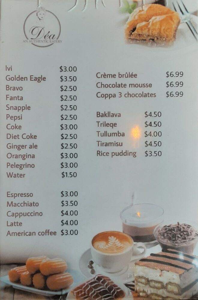 Dea An Authentic Eatery - Bronx, NY menu_pic