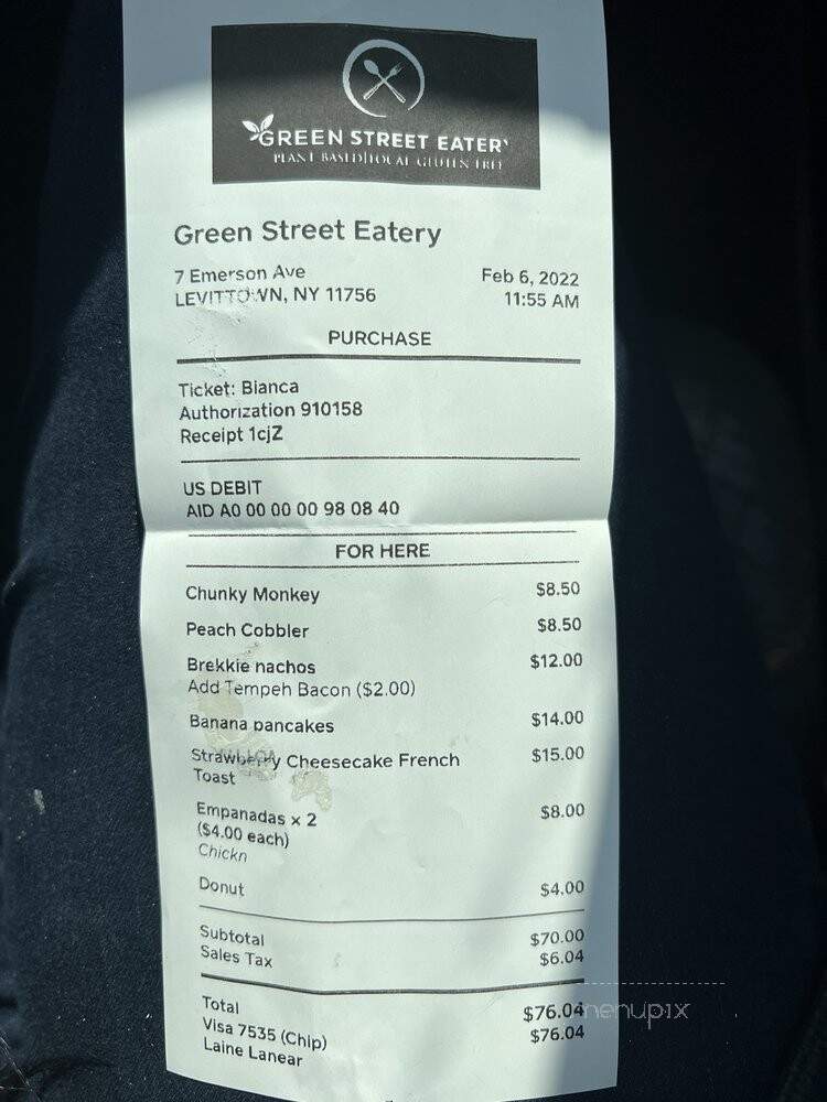 Green Street Eatery - Levittown, NY