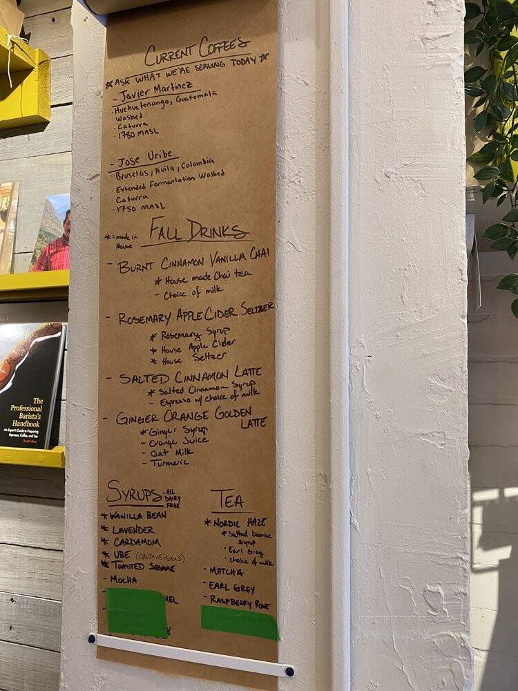 Kos Coffee & Bodega - Winter Park, FL menu_pic