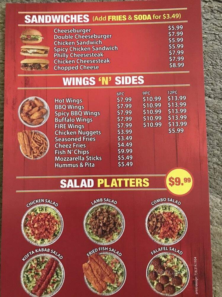 Nazs Halal - Pawtucket, RI menu_pic