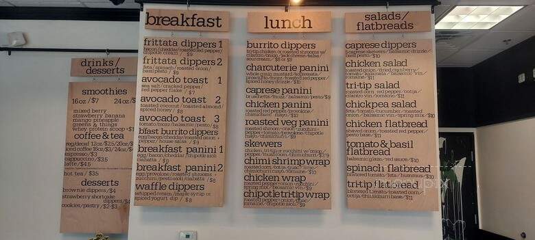 Dip Fresh Food Fast - Las Vegas, NV menu_pic