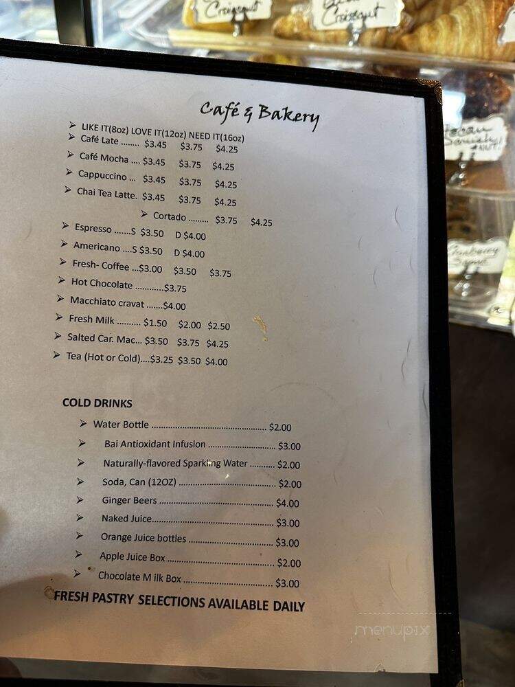 Dolce Paradiso - Addison, TX menu_pic