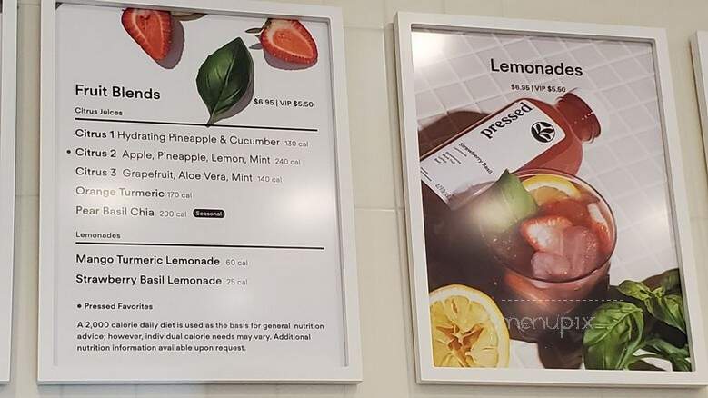 Pressed - Los Cerritos, CA menu_pic