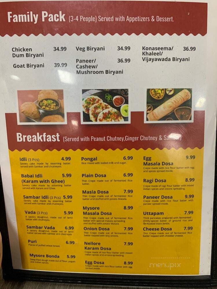 Ahaa Kitchen - Irving, TX menu_pic