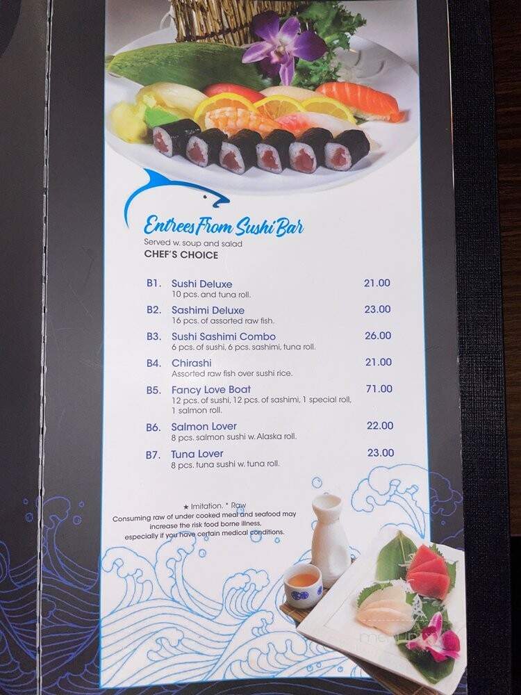 Bluefin Japanese Restaurant - Wesley Chapel, FL menu_pic