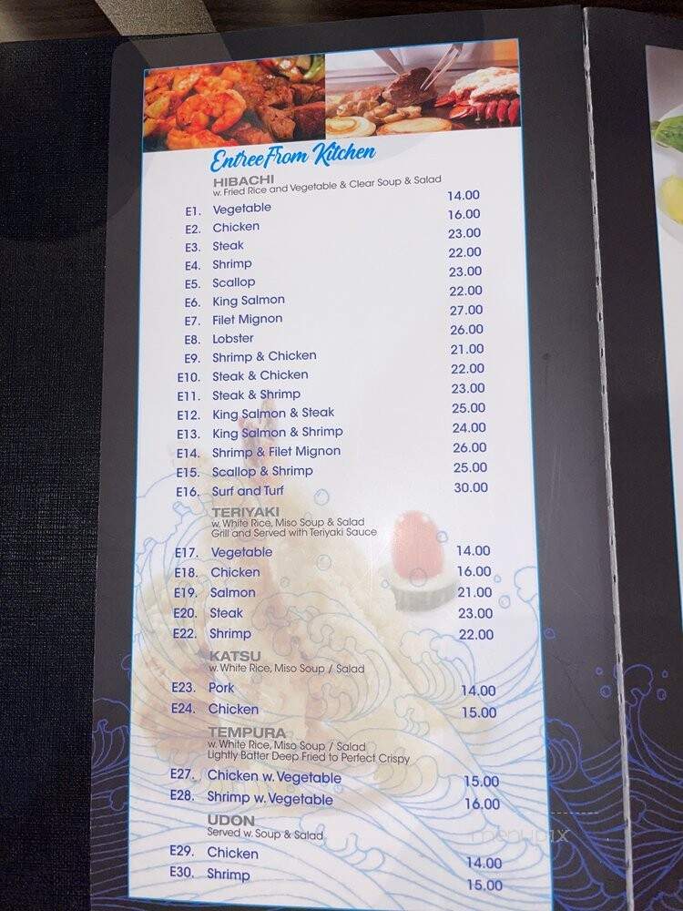 Bluefin Japanese Restaurant - Wesley Chapel, FL menu_pic