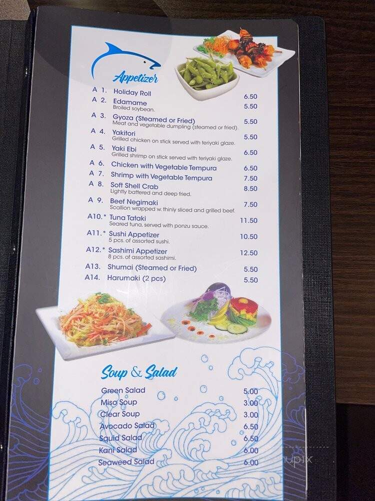 Bluefin Japanese Restaurant - Wesley Chapel, FL menu_pic