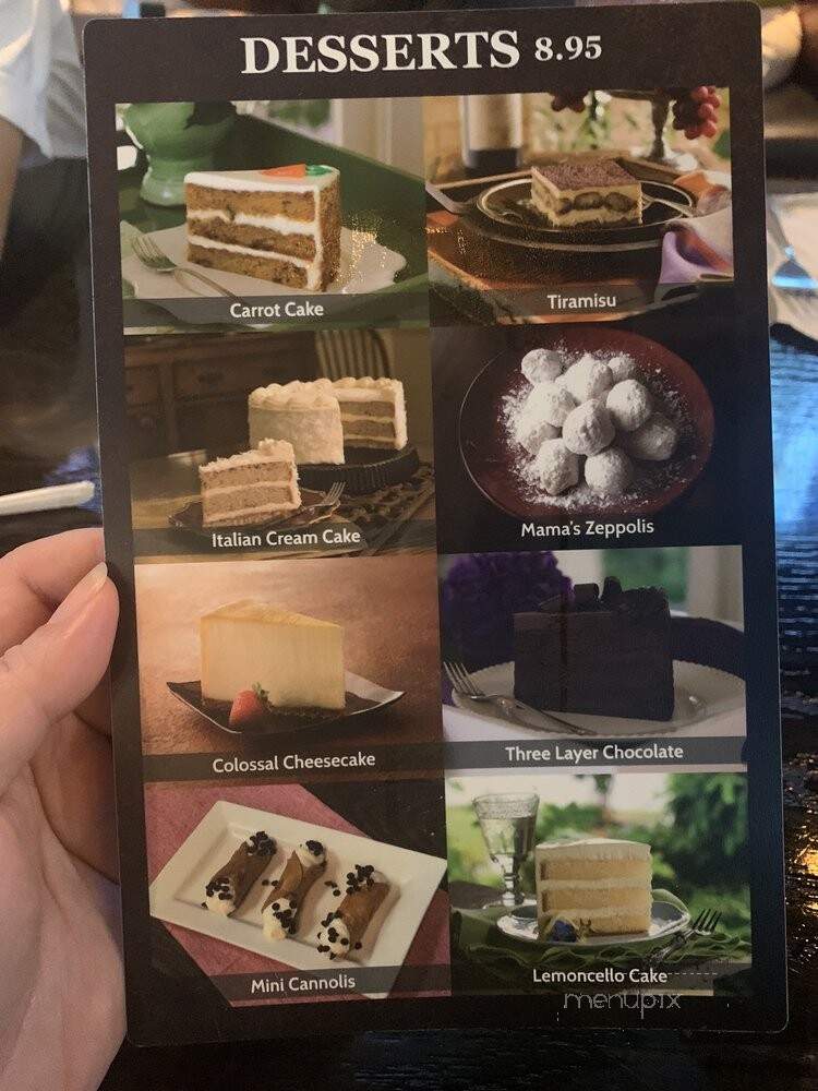 Mama Romano's - Kissimmee, FL menu_pic