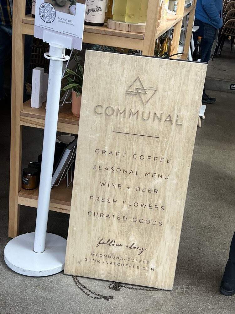 Communal - Oceanside, CA menu_pic