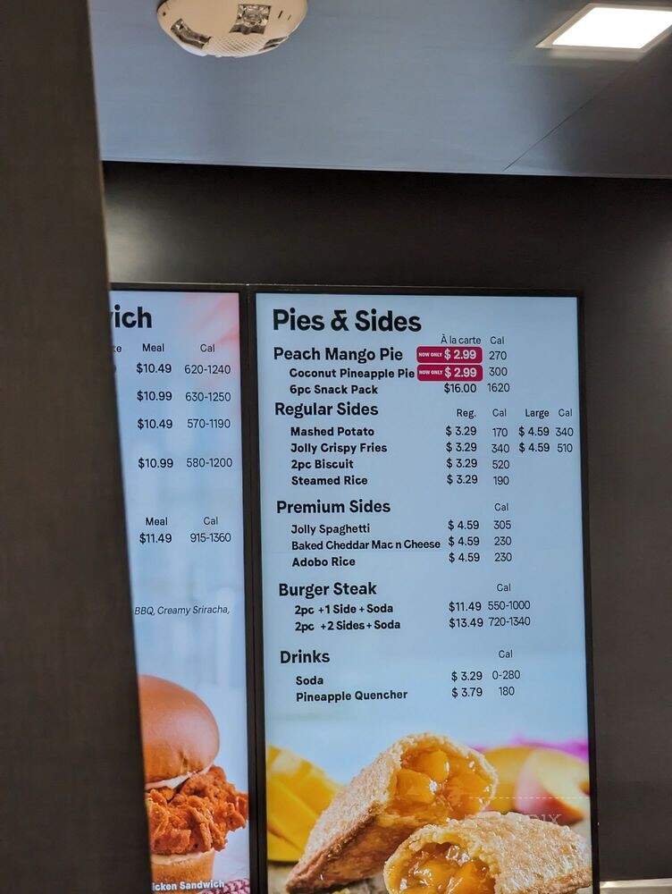 Jollibee - Ontario Mills, CA menu_pic