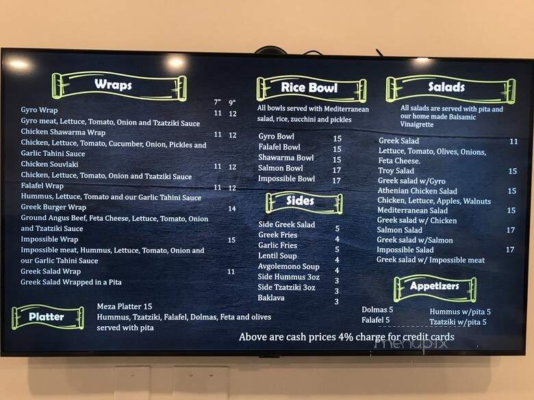 Troy Greek Express - Fairfield, CA menu_pic