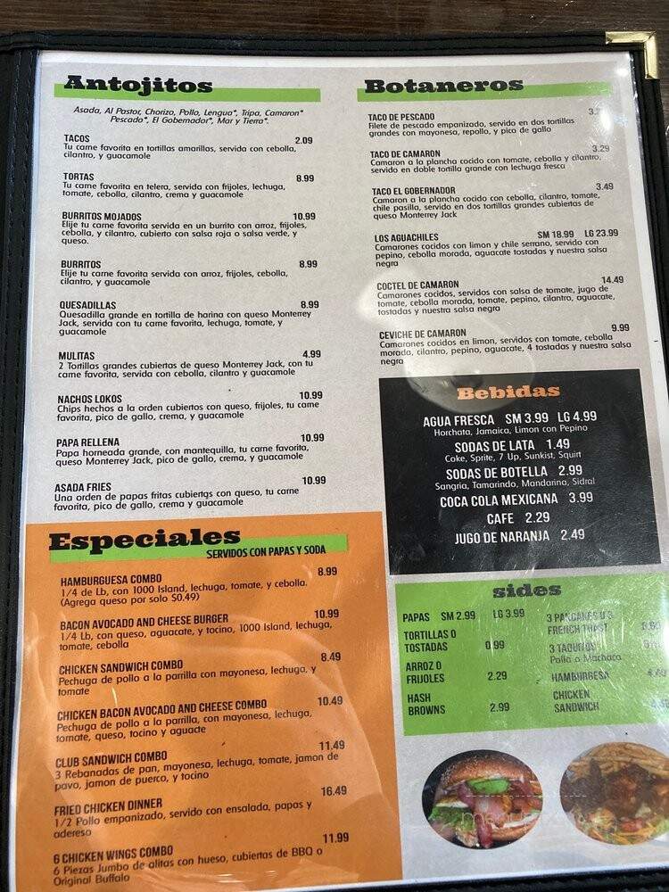 Davitos Kitchen - Bell, CA menu_pic