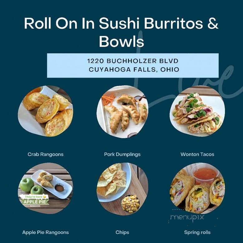 Roll On In Sushi Burritos & Bowls - Cuyahoga Falls, OH