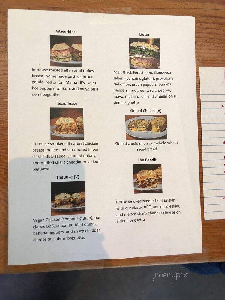 HoneyHole Sandwiches - Seattle, WA menu_pic