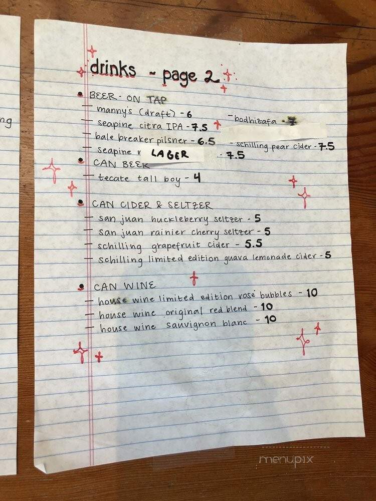 HoneyHole Sandwiches - Seattle, WA menu_pic