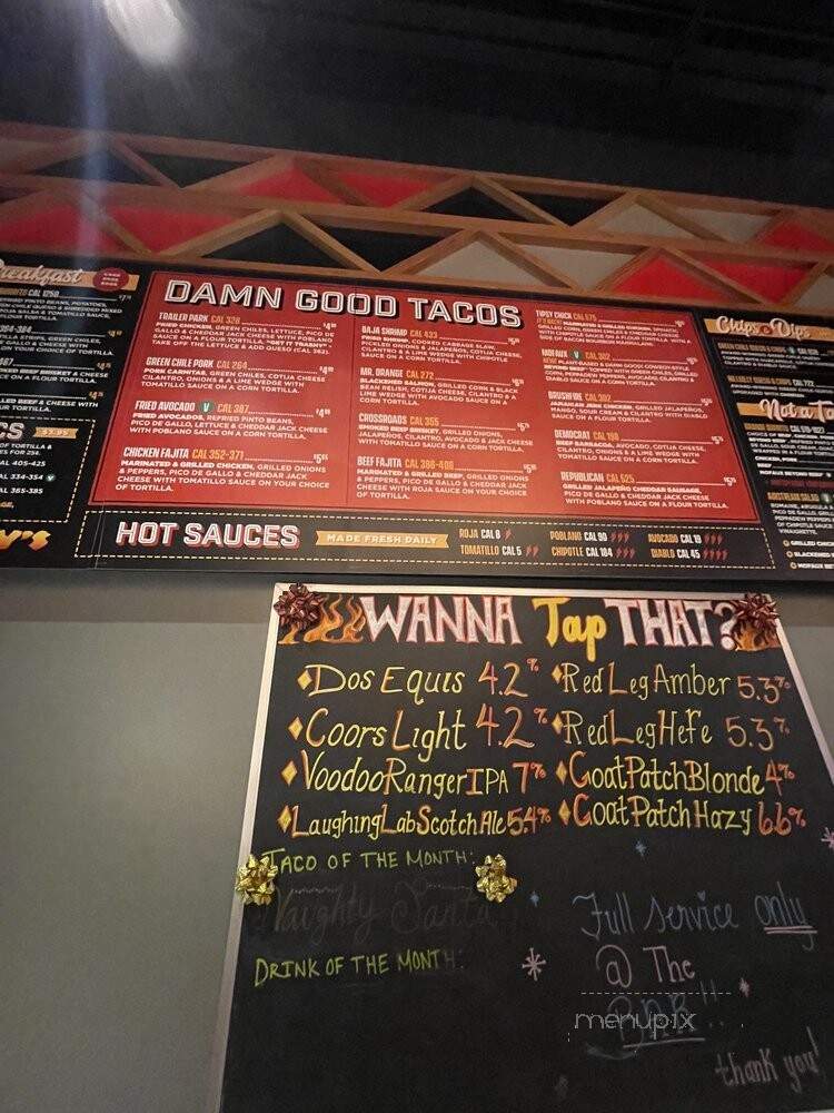 Torchy's Tacos - Colorado Springs, CO menu_pic