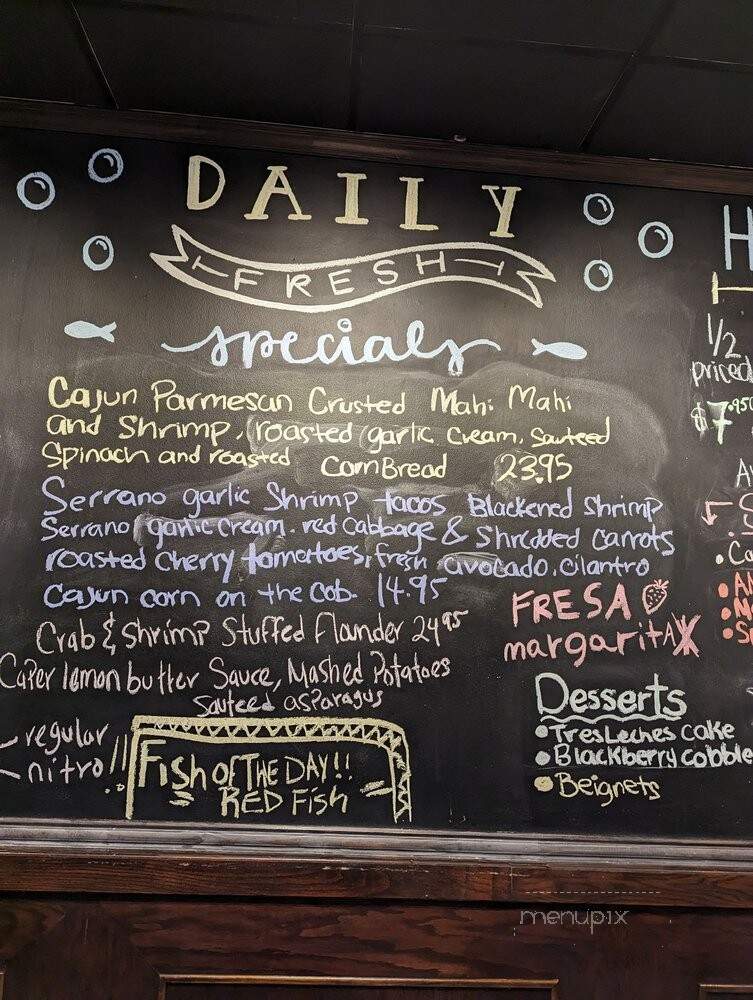 Anaya's Seafood Scratch Kitchen - Dallas, TX menu_pic