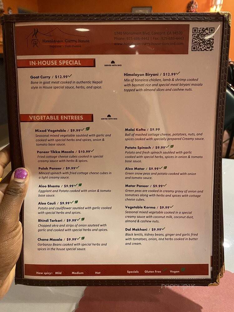 Himalayan Curry House - Concord, CA