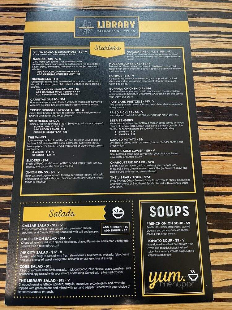 Library Taphouse & Kitchen - Portland, OR