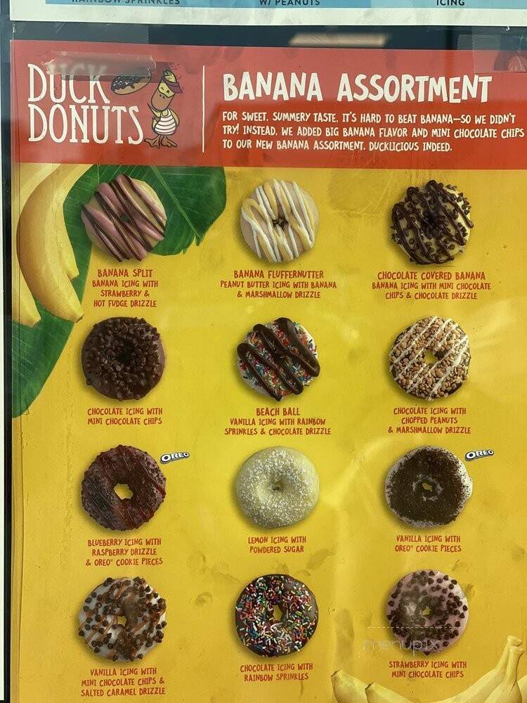 Duck Donuts - Norfolk, VA menu_pic