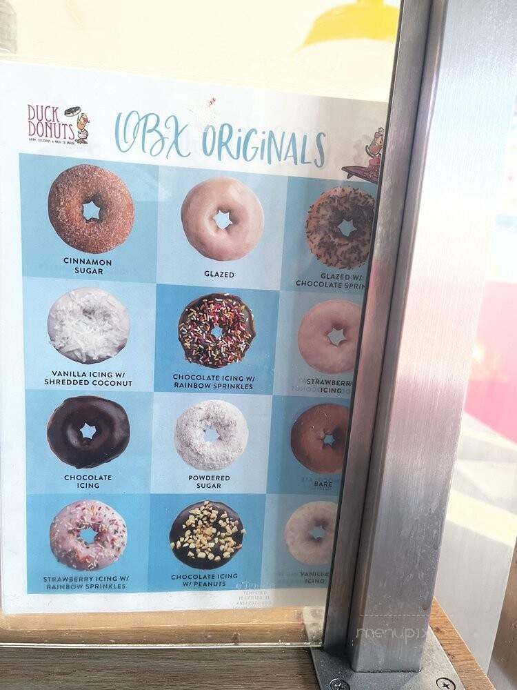 Duck Donuts - Norfolk, VA menu_pic