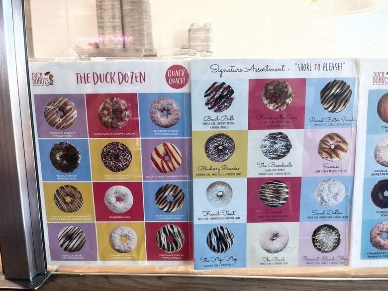 Duck Donuts - Norfolk, VA menu_pic