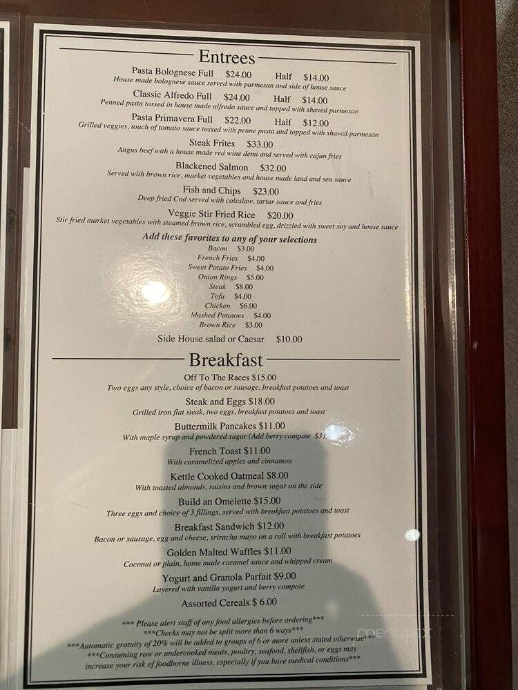 534 Bistro - Saratoga Springs, NY menu_pic