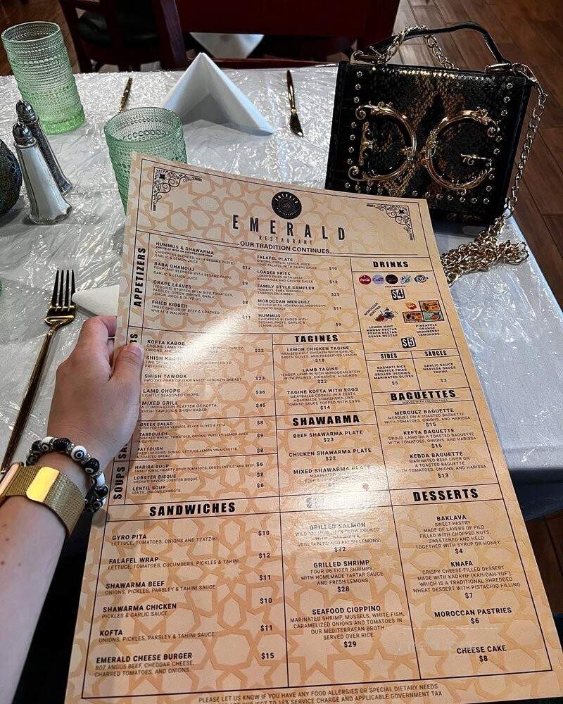 Arabian Nights - Orlando, FL menu_pic
