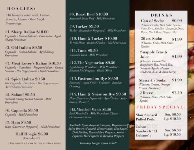 Biaggios - Lebanon, PA menu_pic