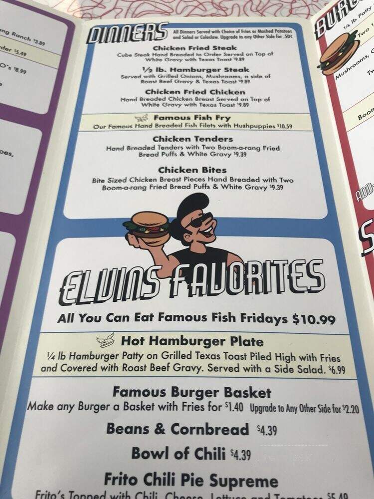 Boomarang - Holdenville, OK menu_pic