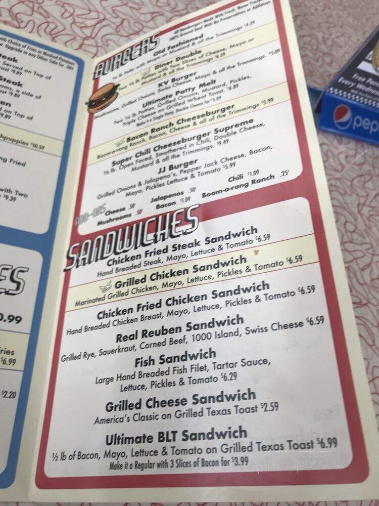 Boomarang - Holdenville, OK menu_pic